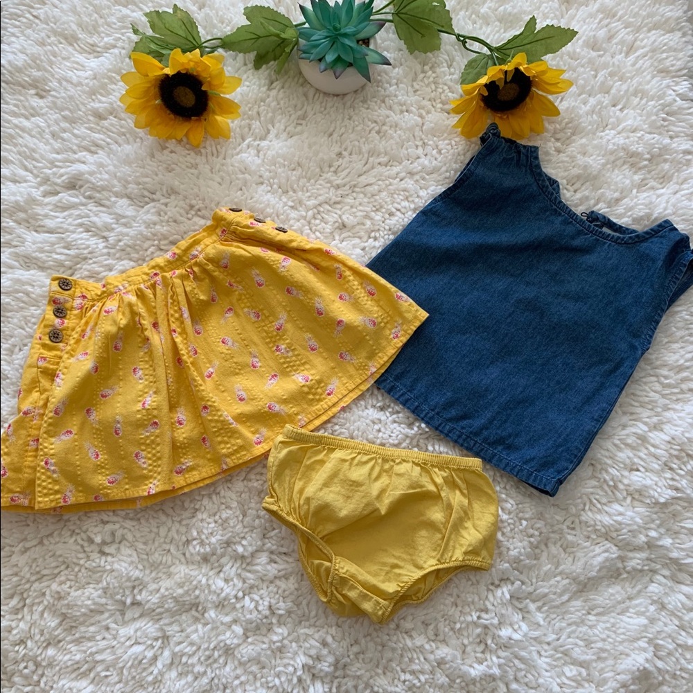🌈Oshkosh Toddler’s 3 piece outfit